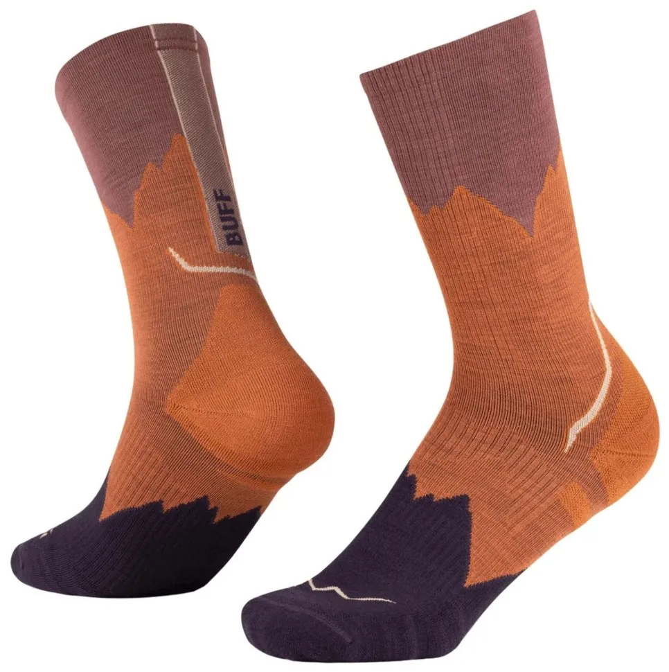 Шкарпетки Buff Merino Lightweight Crew Sock, Ginger, 42-44 (SHM_BU 137796.221.05.00)