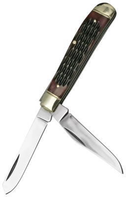 Ніж складаний Cold Steel Mini Trapper, Jigged Bone
