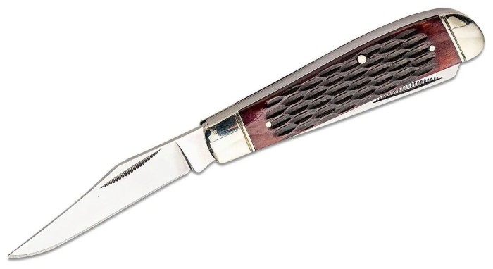 Ніж складаний Cold Steel Mini Trapper, Jigged Bone