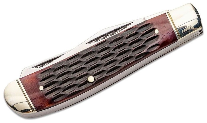 Ніж складаний Cold Steel Mini Trapper, Jigged Bone