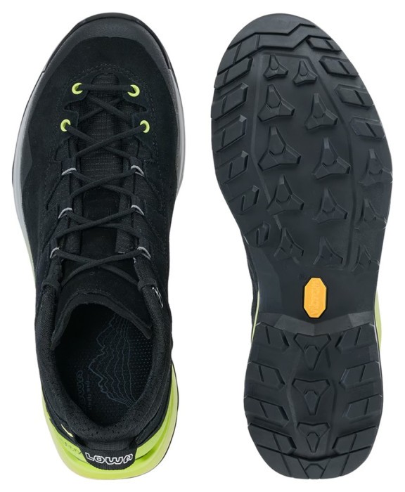LOWA кроссовки Lowa Explorer GTX black-lime 40.0