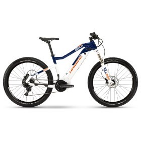 Електровелосипед Haibike SDURO HardSeven 5.0 i500Wh 27,5&quot;, рама M, біло-синьо-Помаранчевий, 2019