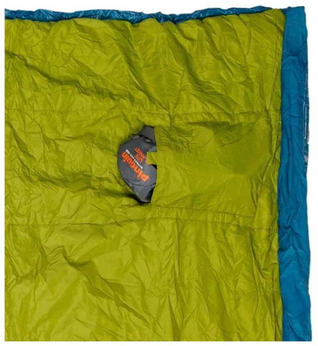 Спальный мешок Pinguin Lite Blanket (14/10°C), 190 см - Right Zip, Petrol (PNG 229462) 2020