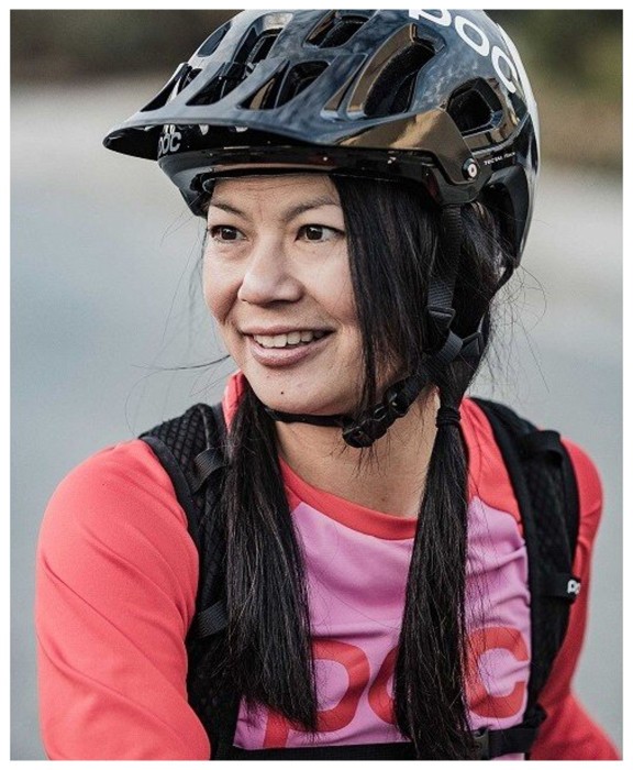 Велоджерси POC Essential MTB W's Jersey, Altair Pink/Prismane Red, L