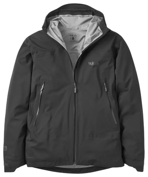 Мембранная куртка мужская Rab Firewall Light Jacket, Black, M