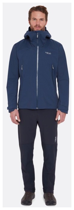 Мембранная куртка мужская Rab Firewall Light Jacket, Black, M