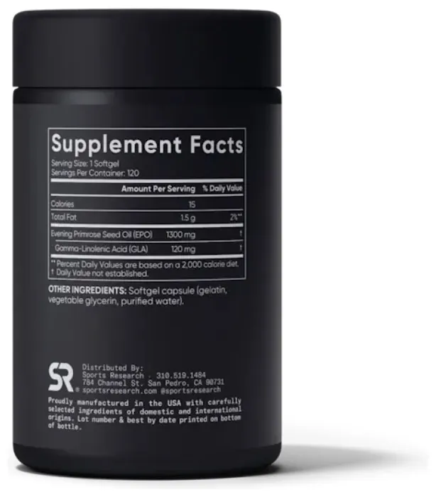 Evening Primrose Oil 1300mg - 120 softgels