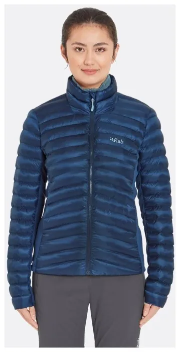 Демісезонна куртка жіноча Rab Cirrus Flex Jacket Wmns, Tempest Blue