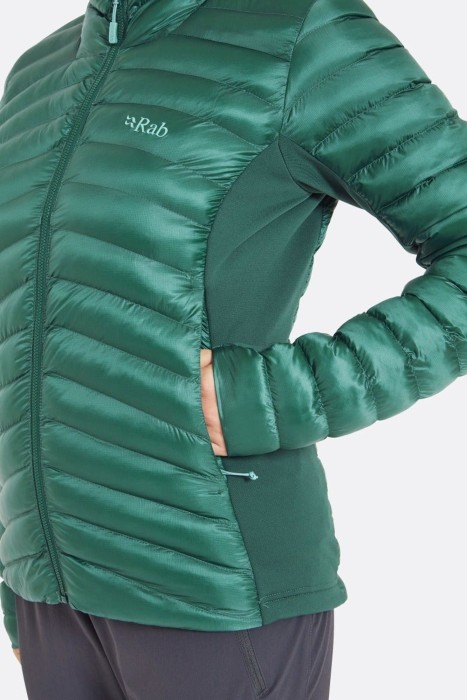 Демісезонна куртка жіноча Rab Cirrus Flex Jacket Wmns, Tempest Blue