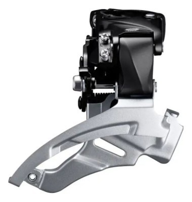 Перемикач перед. 40T під трубу 34,9мм (адаптер 31,8) в+н/тяга верхн. хомут SHIMANO Altus FD-M2000