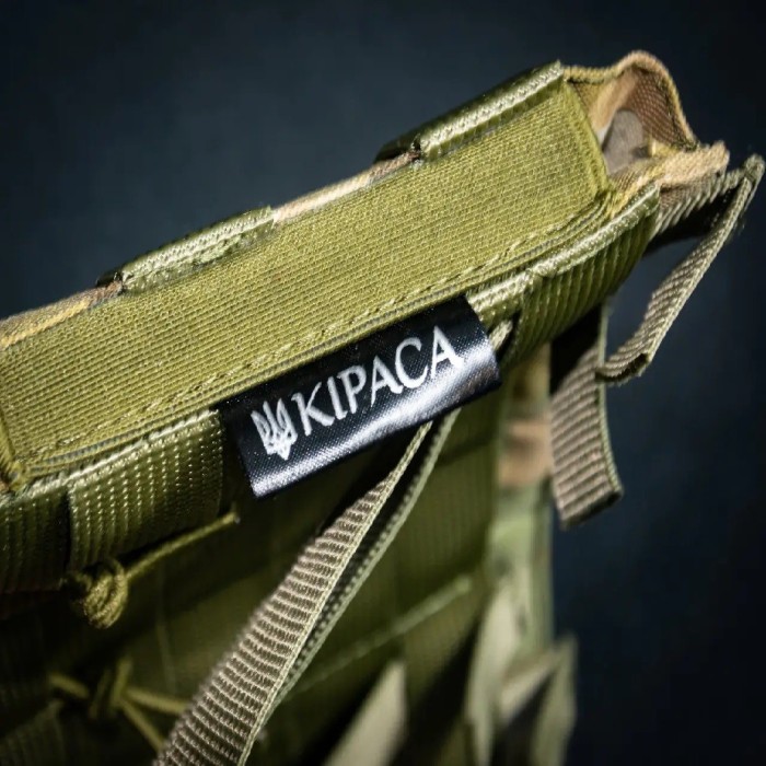 Итог под 3 магазина АК Kirasa из кордуры пиксель (Арт KI232)