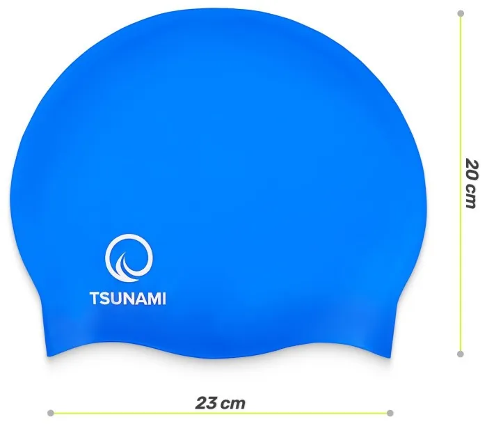 Шапочка для плавання TSUNAMI Pro Blue (P-5905973401883)