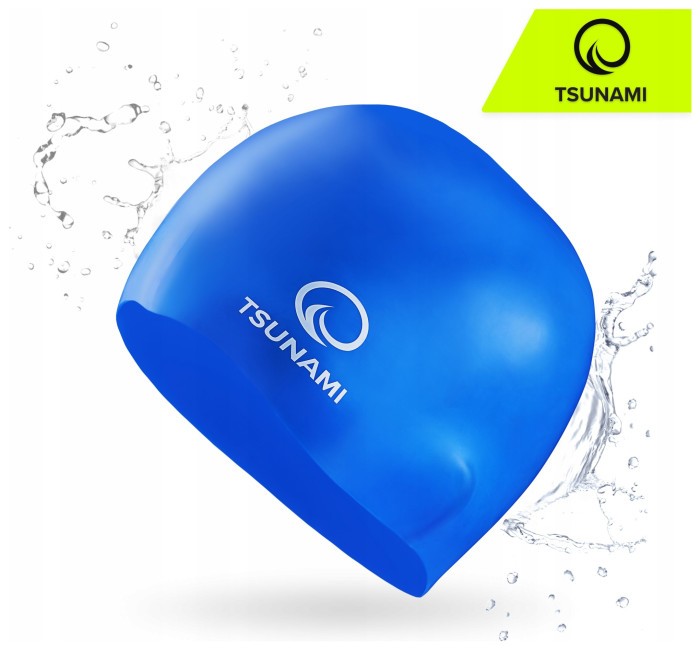 Шапочка для плавання TSUNAMI Pro Blue (P-5905973401883)