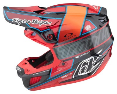 Мото Шолом TLD SE5 Carbon Helmet [Team Red] M