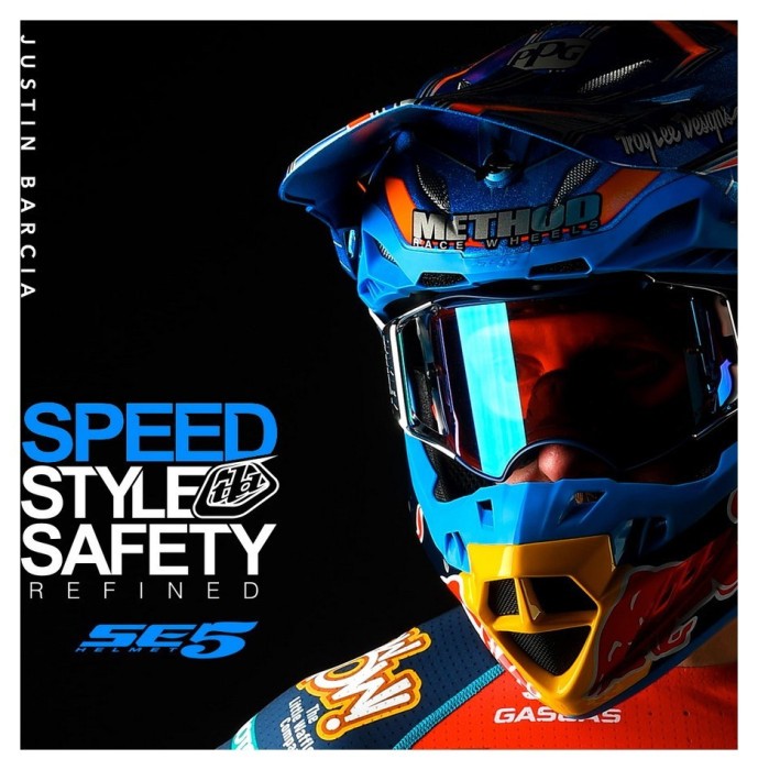 Мото Шолом TLD SE5 Carbon Helmet [Team Red] M