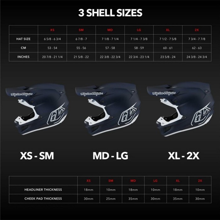 Мото Шолом TLD SE5 Carbon Helmet [Team Red] M