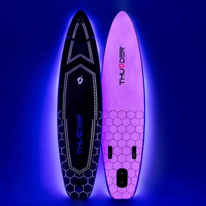 Надувна SUP дошка (Сапборд) з LED підсвічуванням THUNDER MOSSA 320