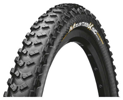 Покришка безкамерна Continental Mountain King ShieldWall, 27.5 x 2.60, чорна, складна