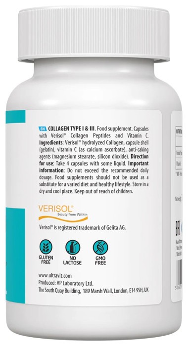 Collagen Type I & III – 120 caps