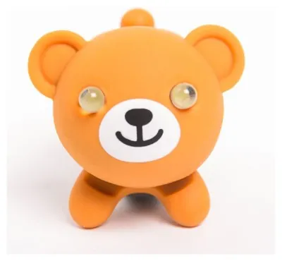 Мигалка для дитячого велосипеда Zoonimal Ведмідь, LED, на кермо. Світіння: Білий