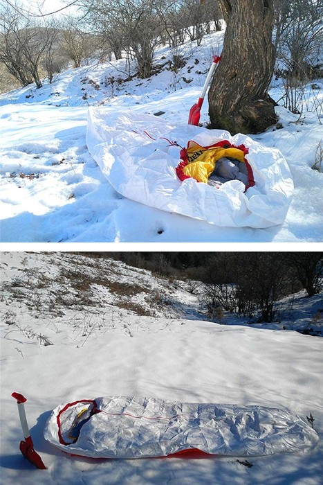 Чехол антиконденсационный для спального мешка 3F UL GEAR Bivy B TYVEK White