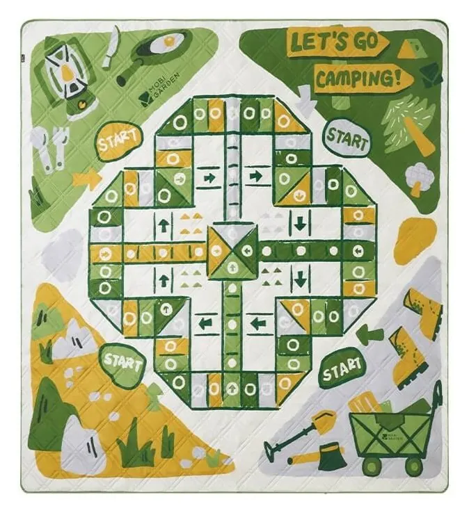 Килимок для пікніка Mobi Garden Camp 200х220 NX23663022 green (VTG_6941870591127)