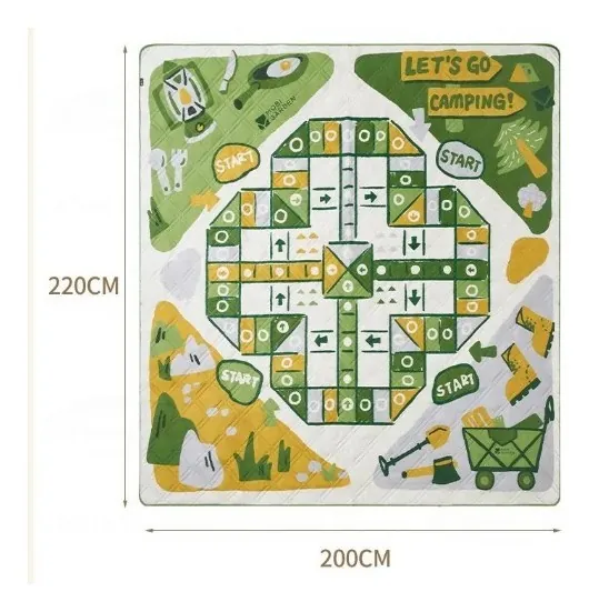 Коврик для пикника Mobi Garden Camp 200х220 NX23663022 green