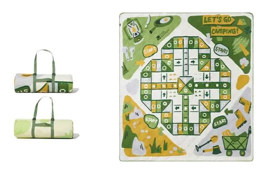 Коврик для пикника Mobi Garden Camp 200х220 NX23663022 green