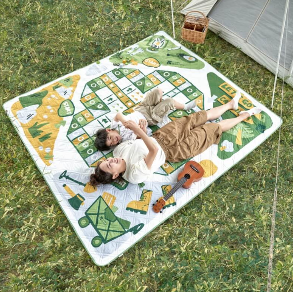 Коврик для пикника Mobi Garden Camp 200х220 NX23663022 green