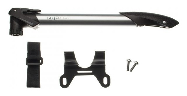 Насос компактний ROU GP-93 алюмінієвий телескопічний, укр, укр