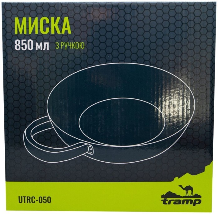 Миска Tramp з нержавіючої сталі з ручкою UTRC-050