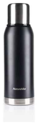 Термос Naturehike Q-9H NH19SJ010, 304 сталь, 1.0 л, черный