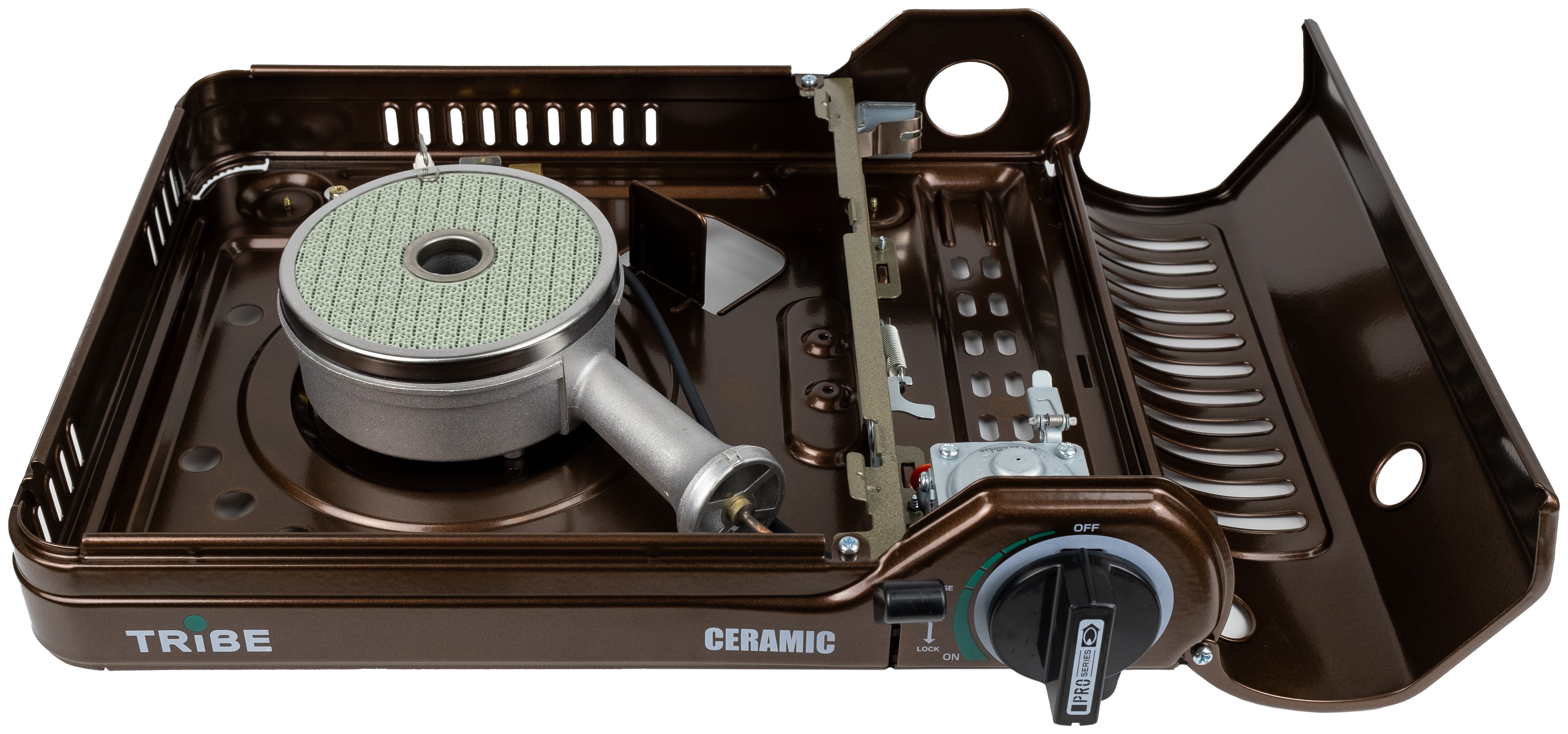 Газовая плита Tribe Ceramic T-HD-0004, brown