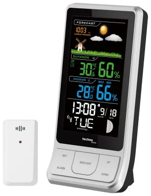 Метеостанция Technoline WS6441 Black/Silver (WS6441)