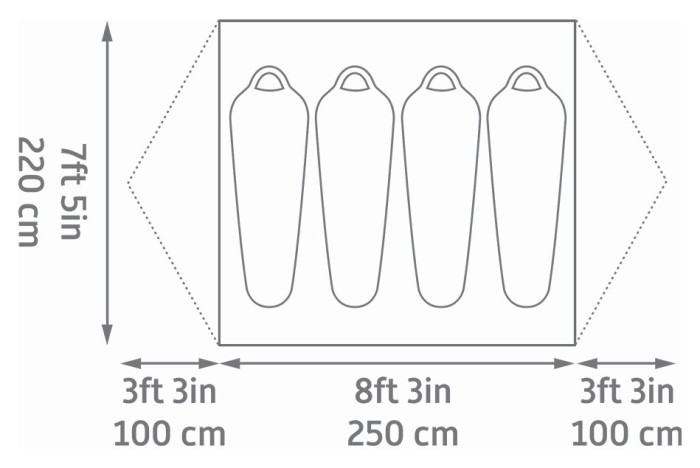 Палатка Kelty Wireless 4, укр, укр