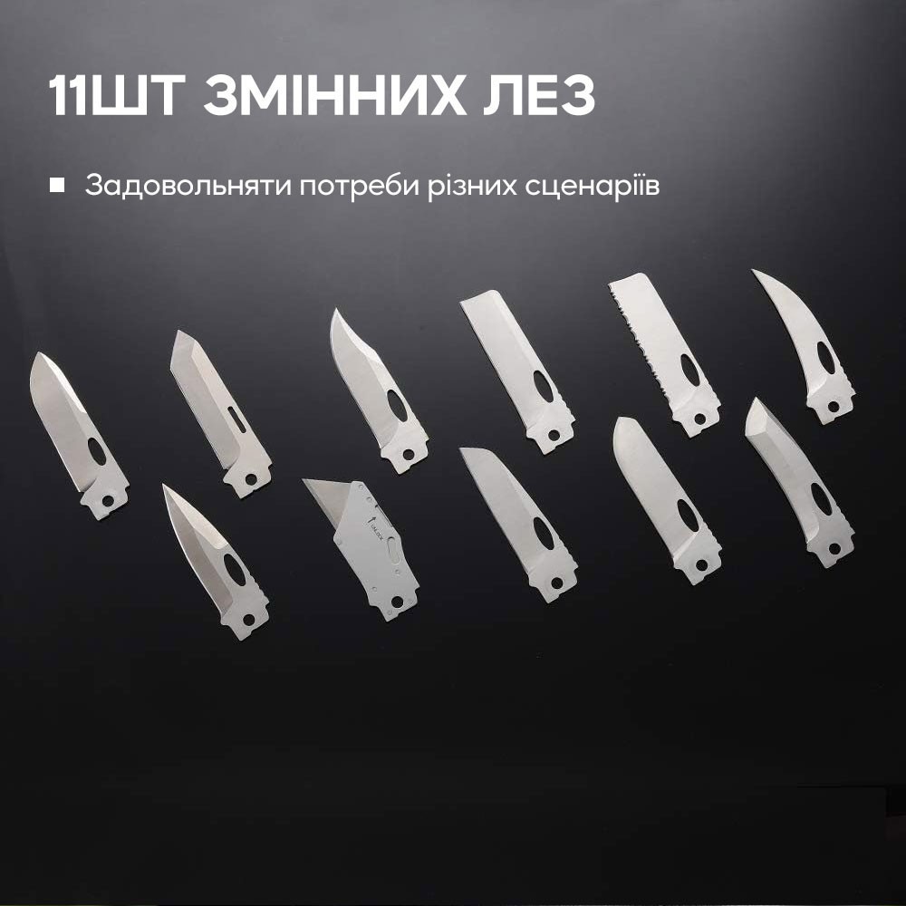 Набор сменных клинков Roxon (BA04; BA10; BA11) 3in1 для S501U, S502U, S802