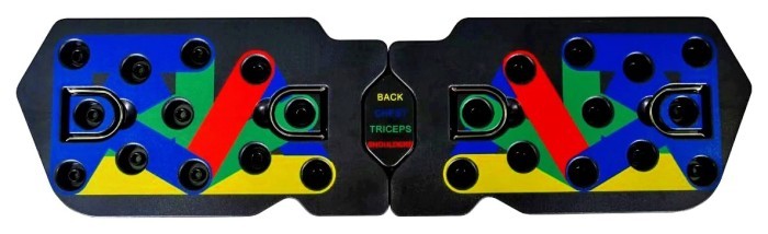 Многофункциональная доска для отжиманий EasyFit Wave фигурный тренажер