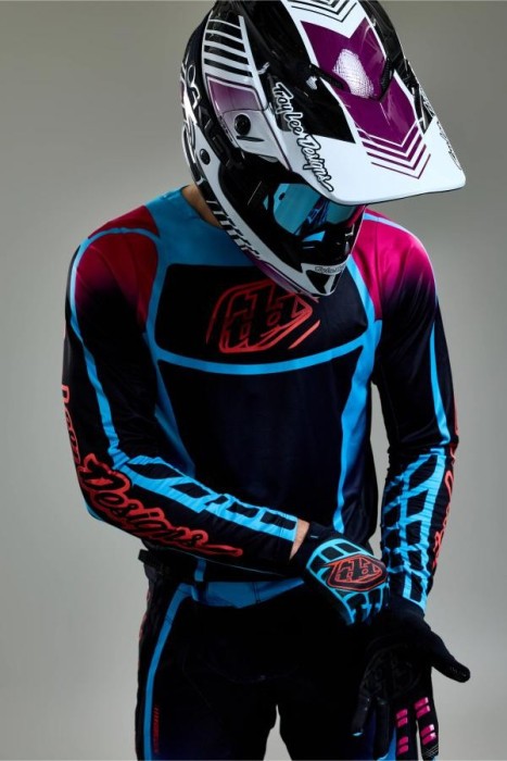 Мото рукавички TLD GP PRO GLOVE; FRAMEWORK [BLACK / CYAN] XXL
