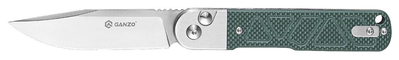 Ніж складаний Ganzo G767-GB зелений, укр, укр