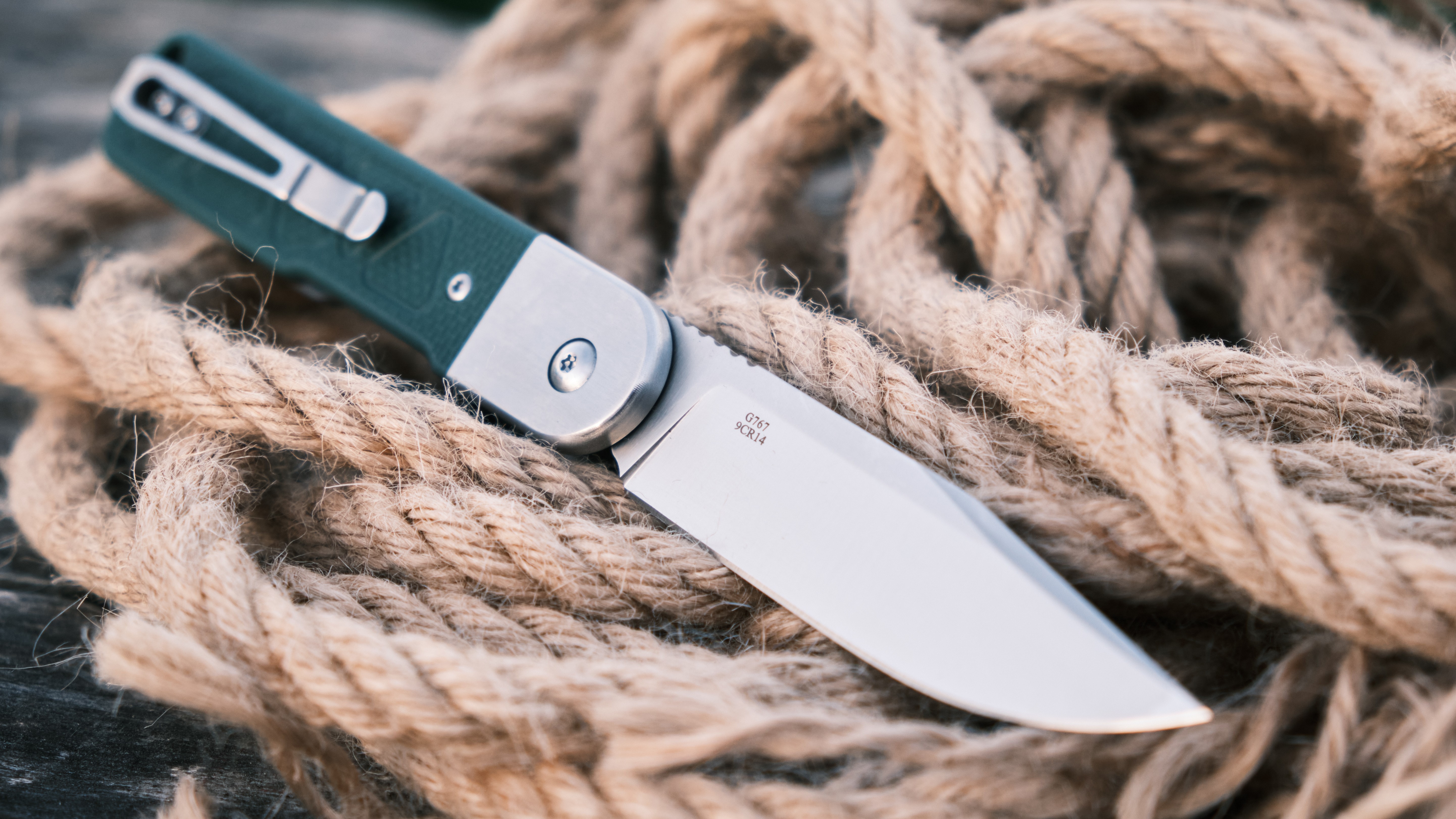 Ніж складаний Ganzo G767-GB зелений