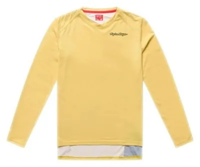 Джерсі TLD WOMENS LILIUM PRO LS JERSEY; MONO [BUTTER] M
