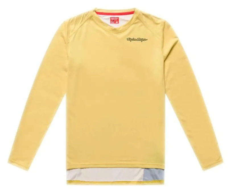 Джерсі TLD WOMENS LILIUM PRO LS JERSEY; MONO [BUTTER] M (OBOD_334027013)