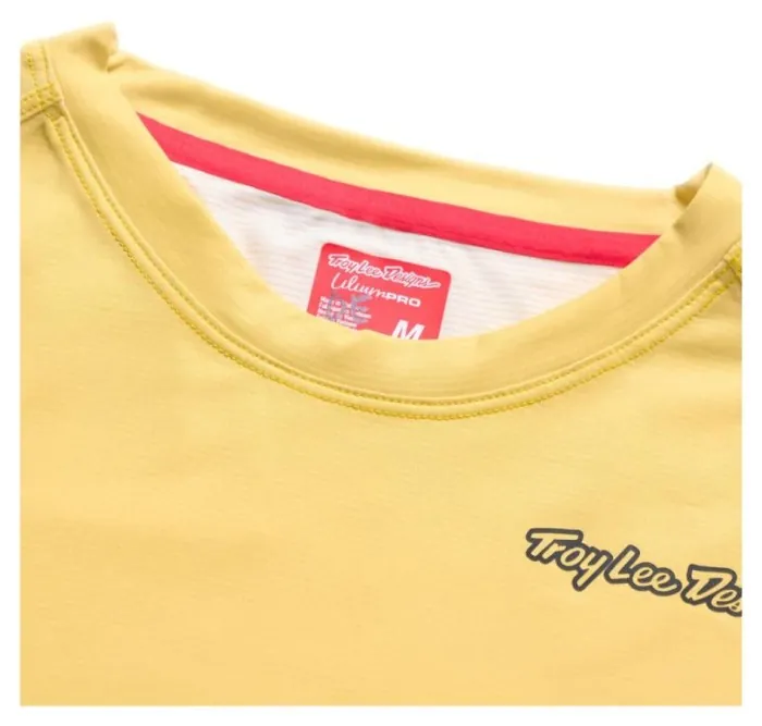 Джерсі TLD WOMENS LILIUM PRO LS JERSEY; MONO [BUTTER] M