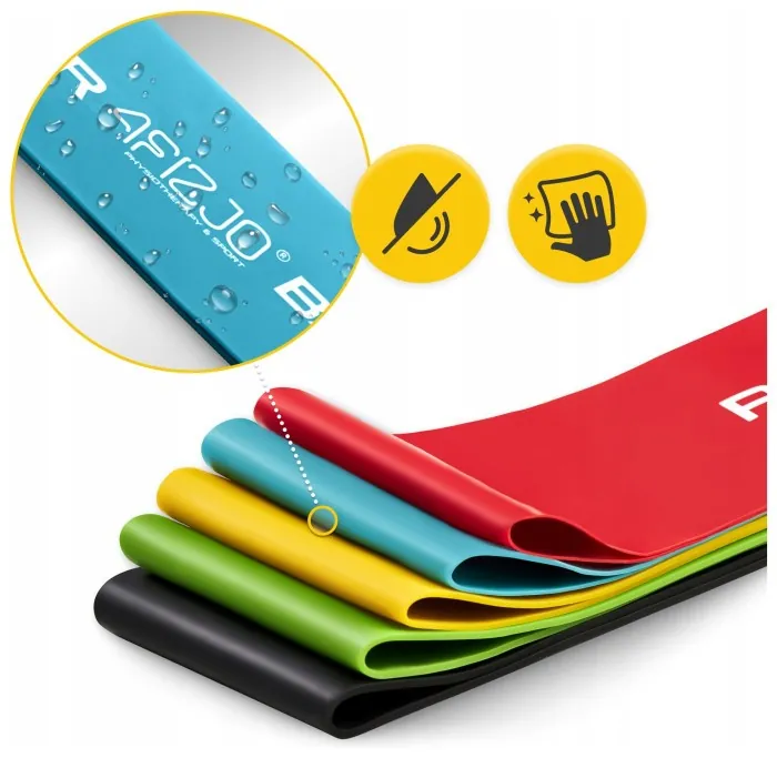 Резинки для фітнесу 4FIZJO Mini Power Band набір 5 шт 1-20 кг Mix (P-5907222931110)