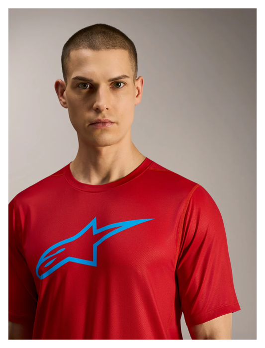 Джерсі Alpinestars A-DURA RIDE SS JERSEY RED, XL