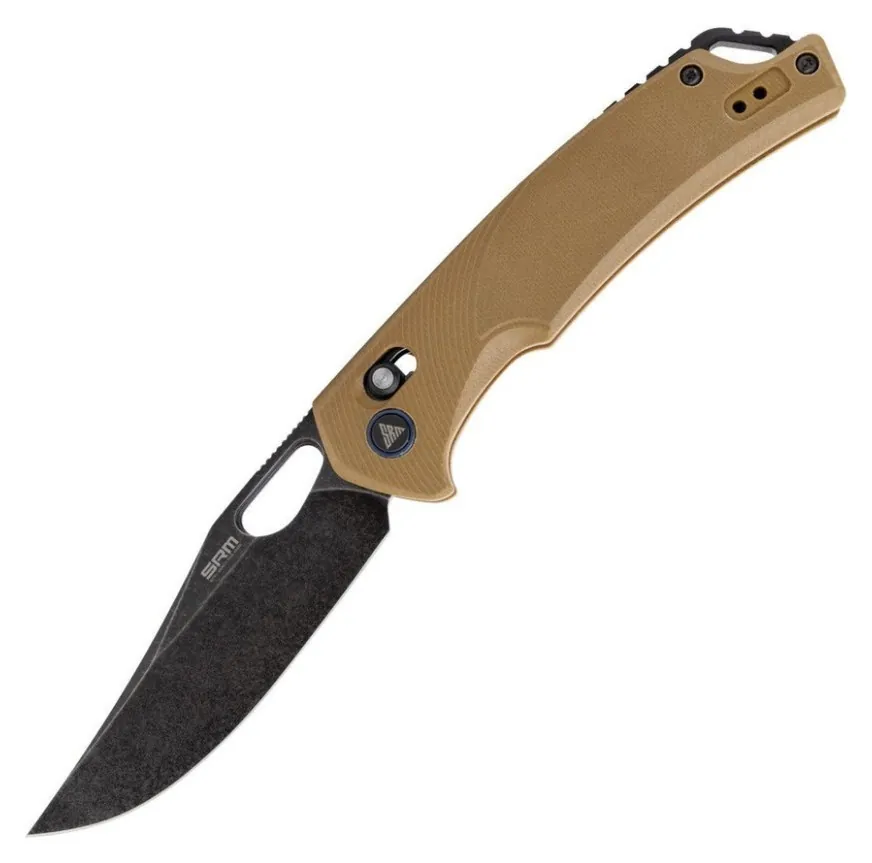 Ніж складаний SRM Retriever 9201-GW, коричневий (FNR_9201-GW)