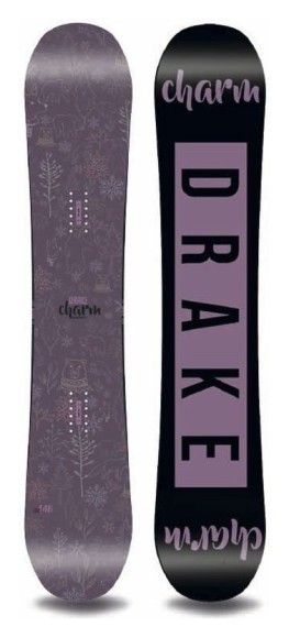 Сноуборд Drake CHARM 145 Black/violet (76281011)