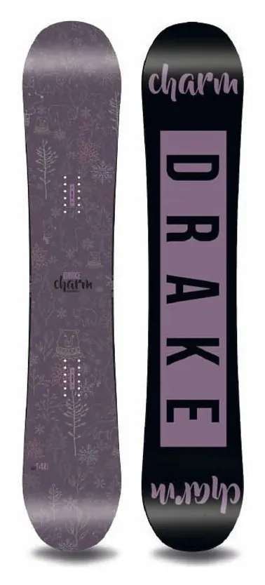Сноуборд Drake CHARM 145 Black/violet (76281011) (148 см black, violet)
