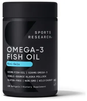 Omega-3 Fish Oil Alaska 625mg - 120 mini softgels