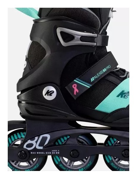 Роликові коньки для дорослих K2 ALEXIS 80 PRO W 36 (6.0US) 230мм Black/blue (30F0144.1.1), укр, укр